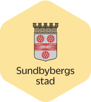 Det heraldiska vapnet för Sundbybergs stad