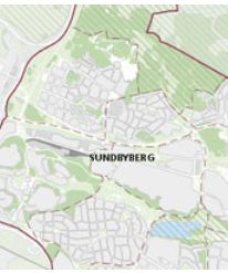 Karta med texten Sundbyberg.